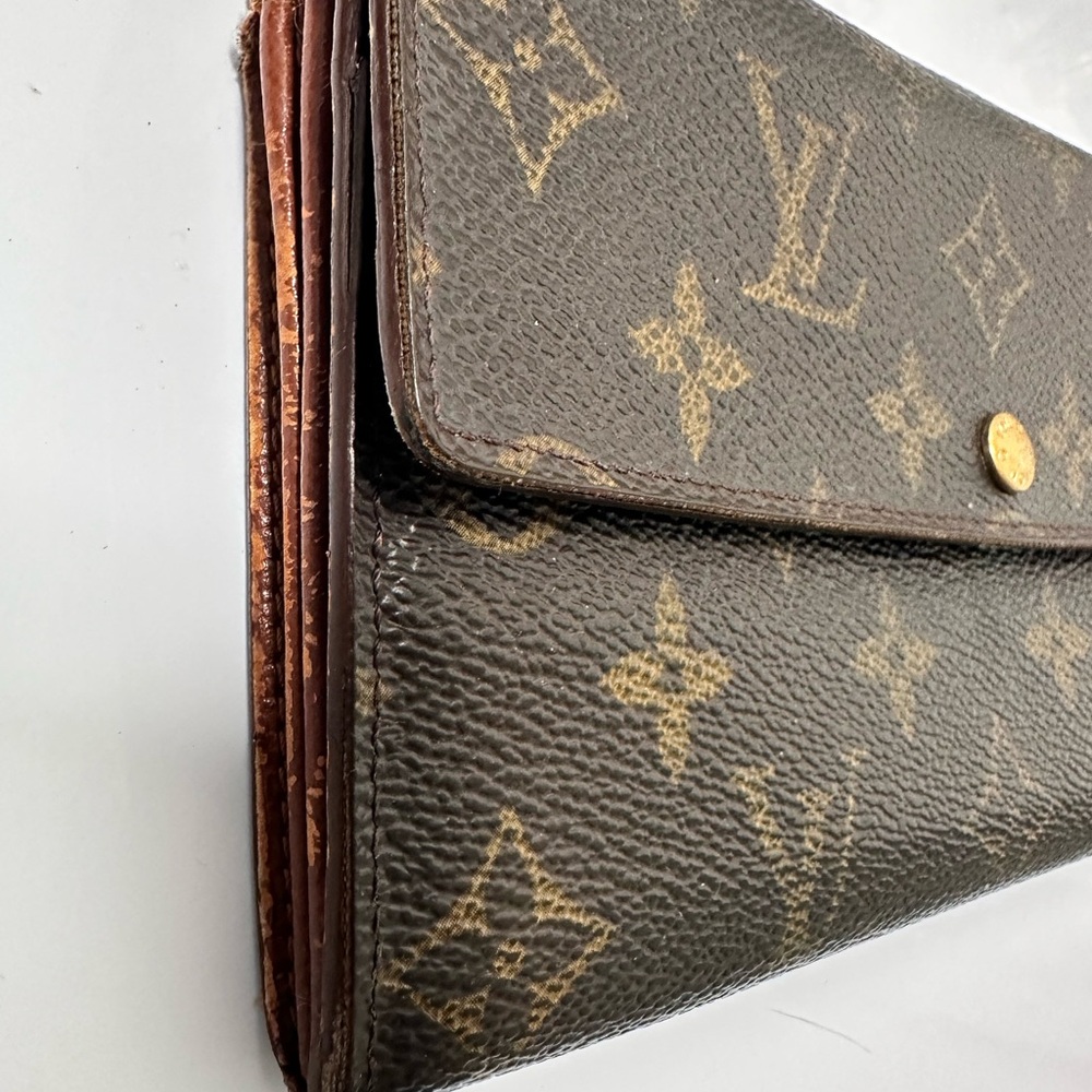 Louis Vuitton Monogram Long Wallet with Dustbag Dust Bag - Authentic - Picture 4 of 16